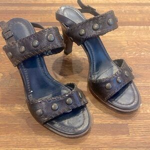 Banana republic brown shoe  size 9 free people vibe studded fall vibes